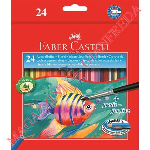 FABER CASTELL MATITE COLORATE ACQUARELLABILI (24 PZ)